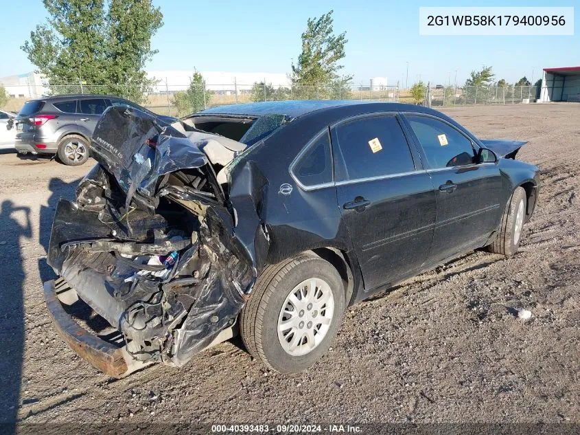 2G1WB58K179400956 2007 Chevrolet Impala Ls