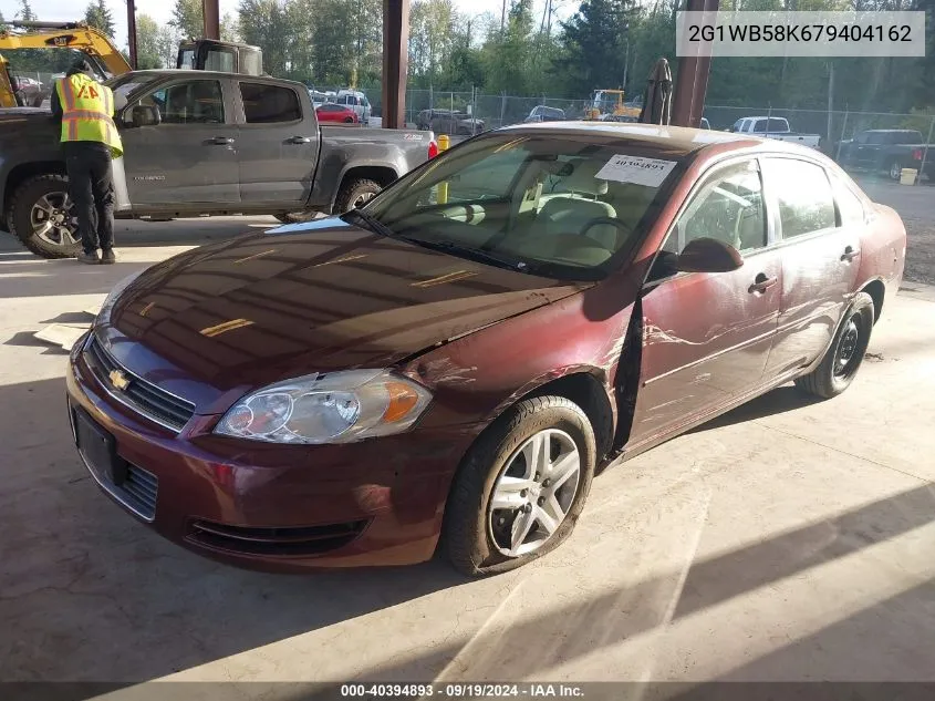 2G1WB58K679404162 2007 Chevrolet Impala Ls