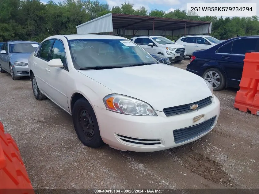 2007 Chevrolet Impala Ls VIN: 2G1WB58K579234294 Lot: 40415184