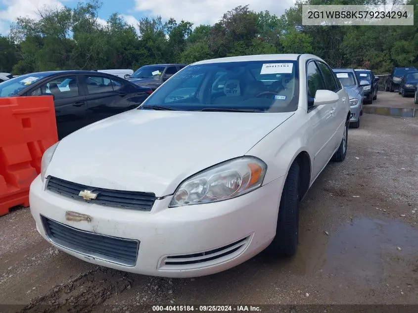 2007 Chevrolet Impala Ls VIN: 2G1WB58K579234294 Lot: 40415184