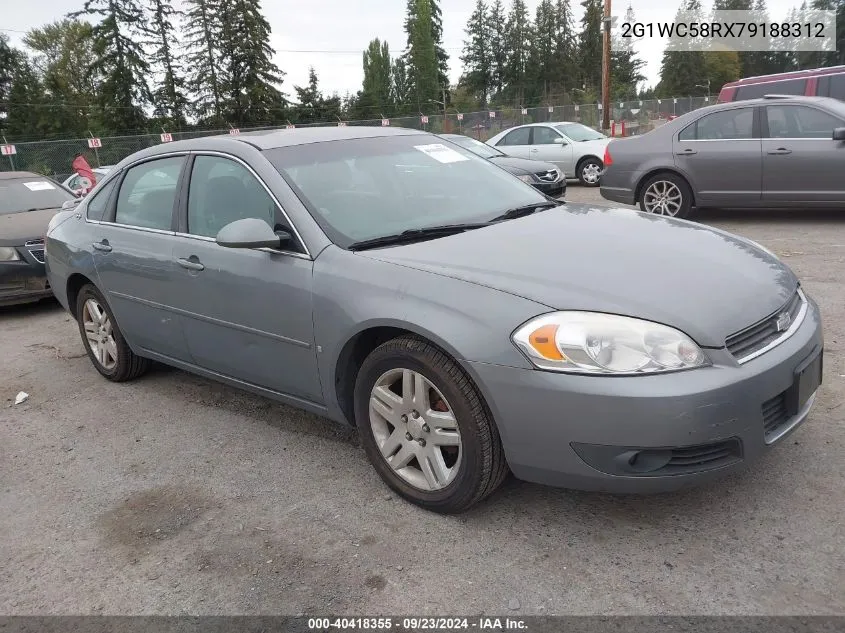 2007 Chevrolet Impala Lt VIN: 2G1WC58RX79188312 Lot: 40418355