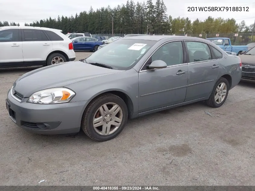 2007 Chevrolet Impala Lt VIN: 2G1WC58RX79188312 Lot: 40418355