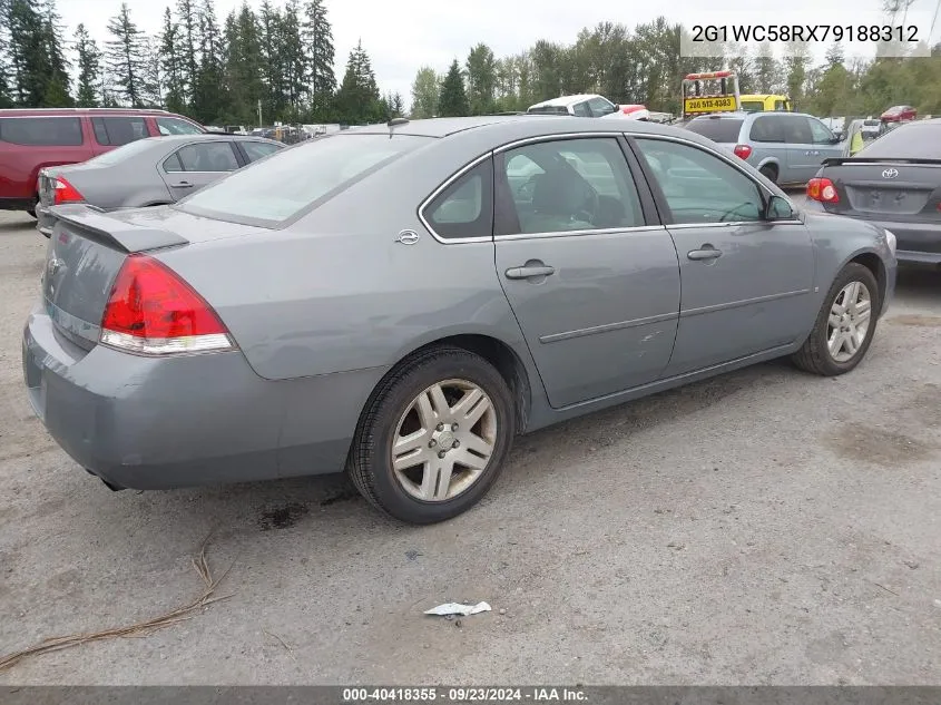 2007 Chevrolet Impala Lt VIN: 2G1WC58RX79188312 Lot: 40418355