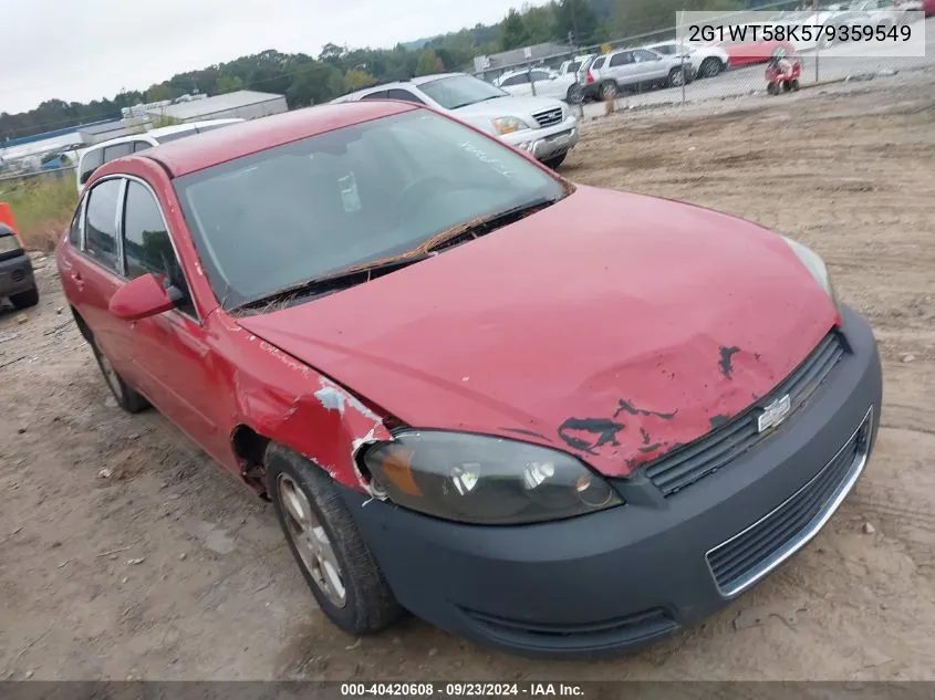 2007 Chevrolet Impala Lt VIN: 2G1WT58K579359549 Lot: 40420608