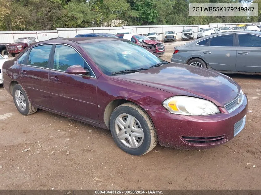 2G1WB55K179249847 2007 Chevrolet Impala Ls