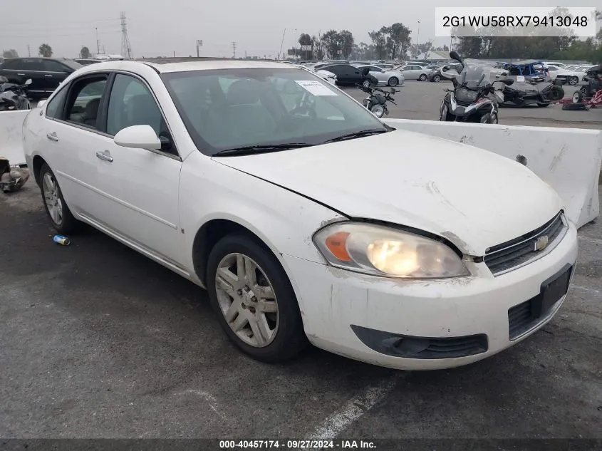 2007 Chevrolet Impala Ltz VIN: 2G1WU58RX79413048 Lot: 40457174