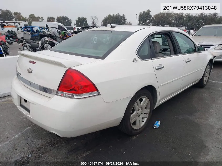 2007 Chevrolet Impala Ltz VIN: 2G1WU58RX79413048 Lot: 40457174