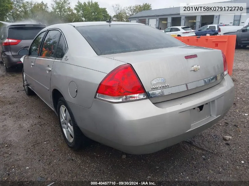 2G1WT58K079172770 2007 Chevrolet Impala Lt