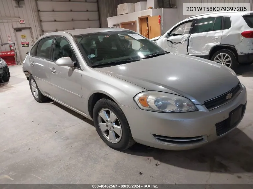 2007 Chevrolet Impala Lt VIN: 2G1WT58K079397285 Lot: 40462567