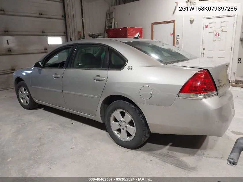 2007 Chevrolet Impala Lt VIN: 2G1WT58K079397285 Lot: 40462567