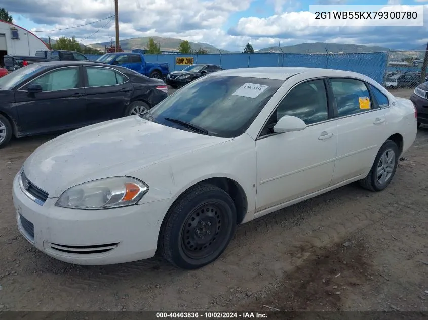 2007 Chevrolet Impala Ls VIN: 2G1WB55KX79300780 Lot: 40463836