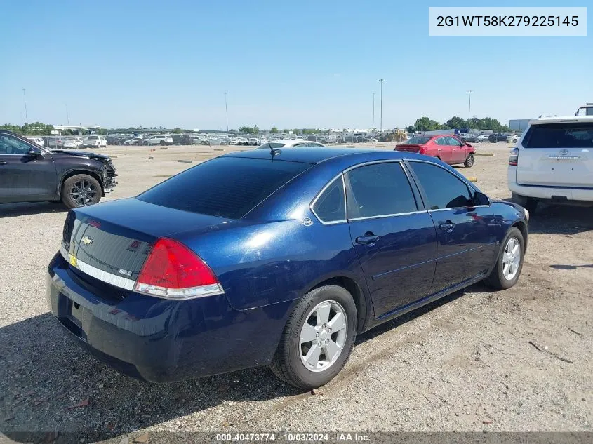 2007 Chevrolet Impala Lt VIN: 2G1WT58K279225145 Lot: 40473774