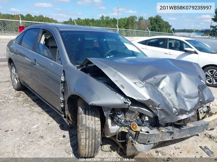 2007 Chevrolet Impala Ls VIN: 2G1WB58K079235997 Lot: 40474090