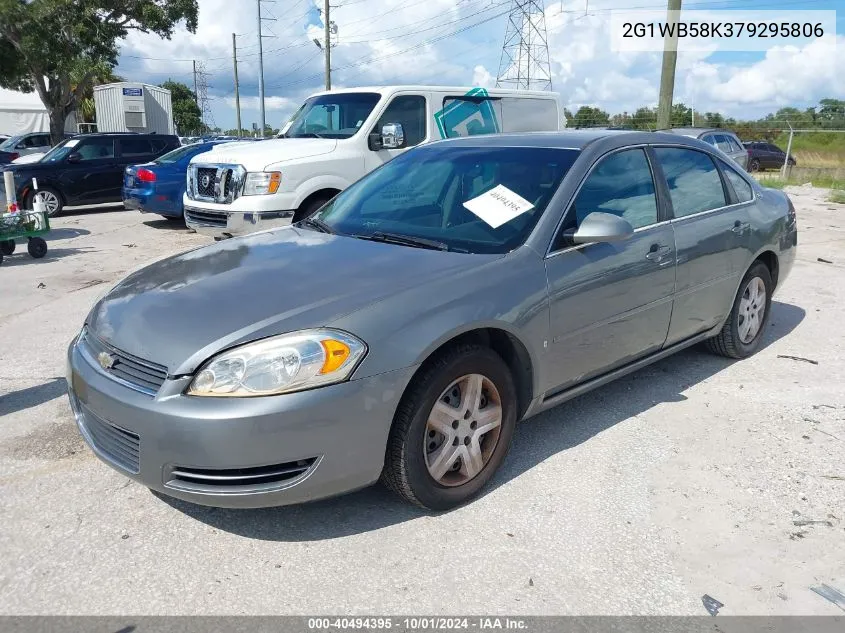 2007 Chevrolet Impala Ls VIN: 2G1WB58K379295806 Lot: 40494395