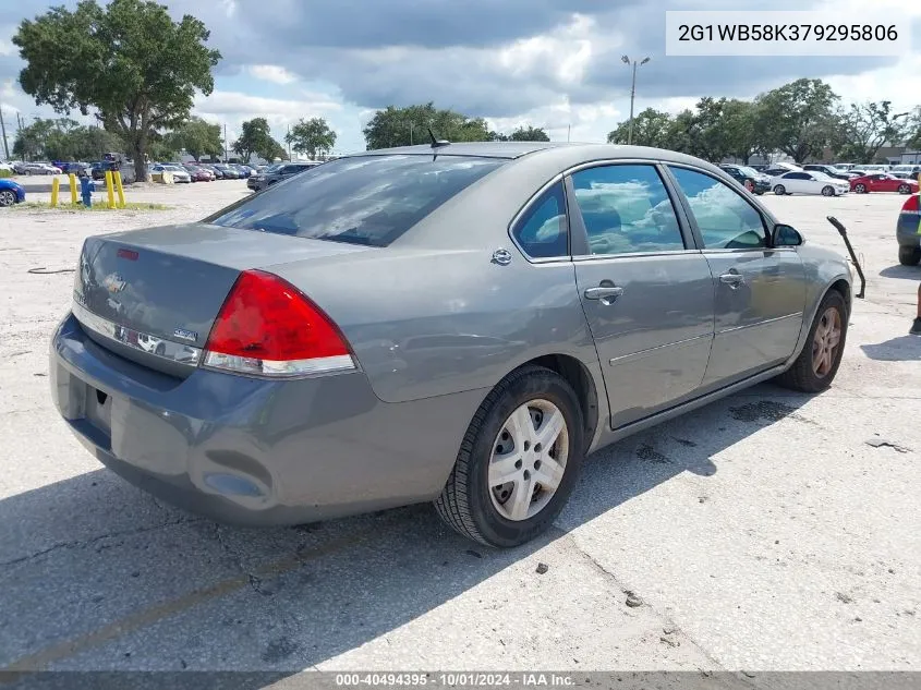 2G1WB58K379295806 2007 Chevrolet Impala Ls