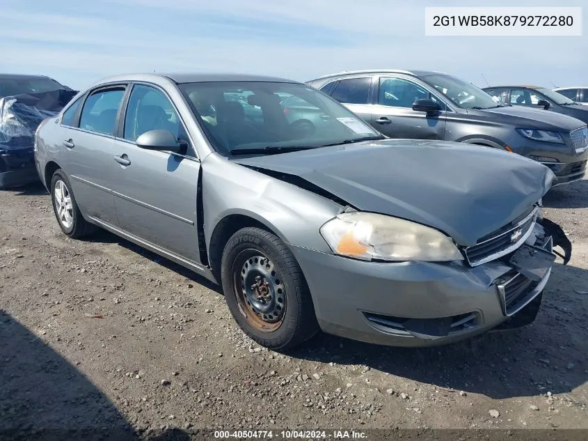 2G1WB58K879272280 2007 Chevrolet Impala Ls