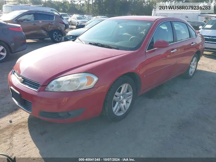 2G1WU58R079236283 2007 Chevrolet Impala Ltz