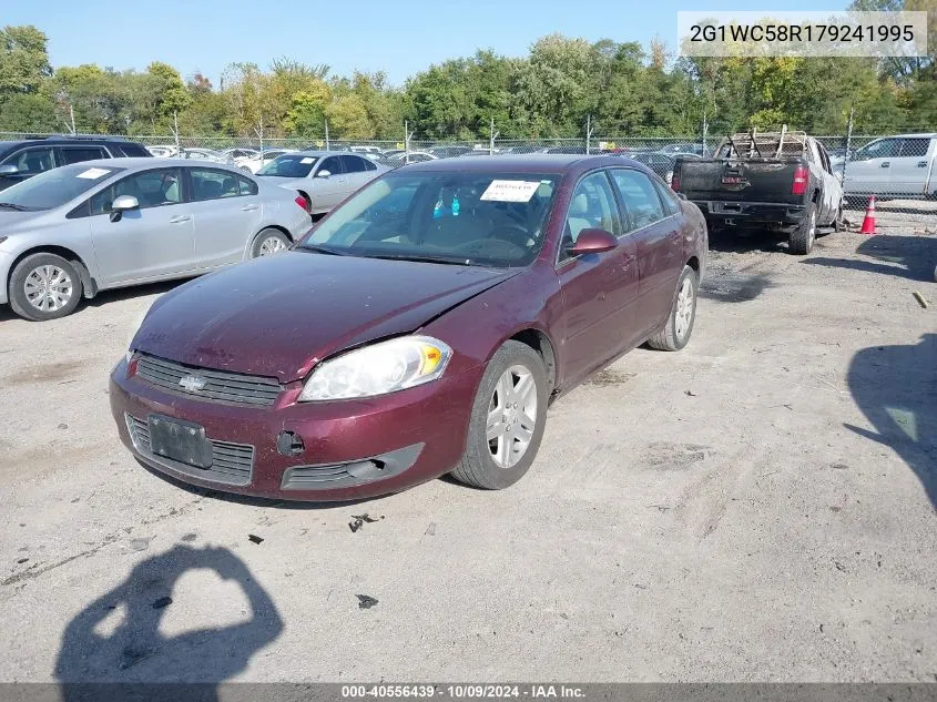 2007 Chevrolet Impala Lt VIN: 2G1WC58R179241995 Lot: 40556439