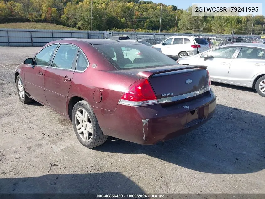 2007 Chevrolet Impala Lt VIN: 2G1WC58R179241995 Lot: 40556439