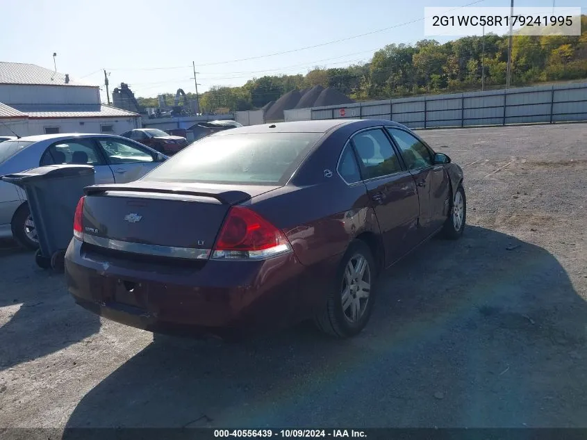 2007 Chevrolet Impala Lt VIN: 2G1WC58R179241995 Lot: 40556439