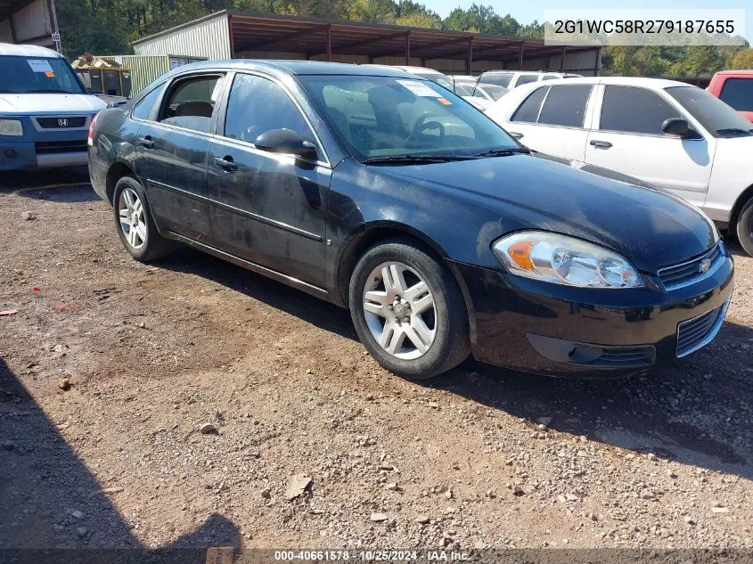 2007 Chevrolet Impala Lt VIN: 2G1WC58R279187655 Lot: 40661578