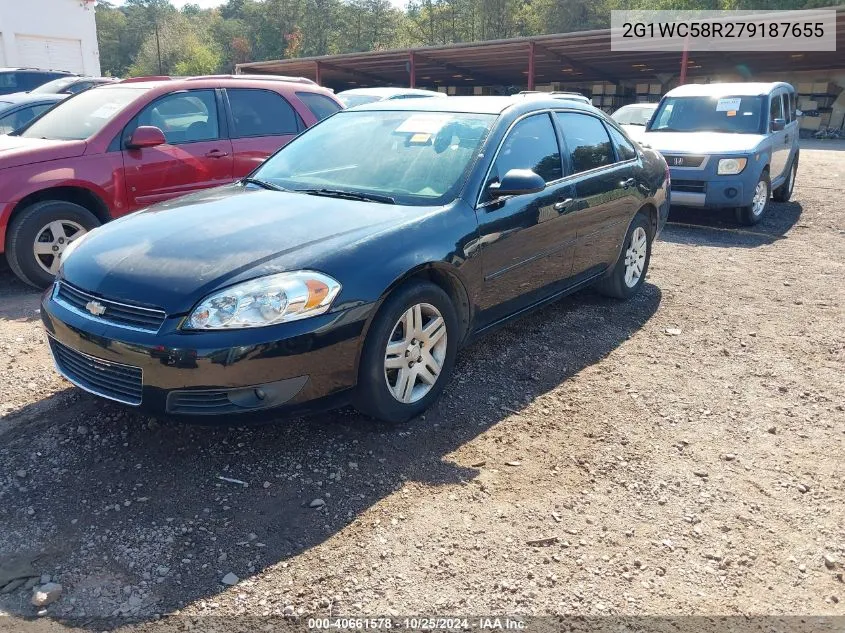 2007 Chevrolet Impala Lt VIN: 2G1WC58R279187655 Lot: 40661578