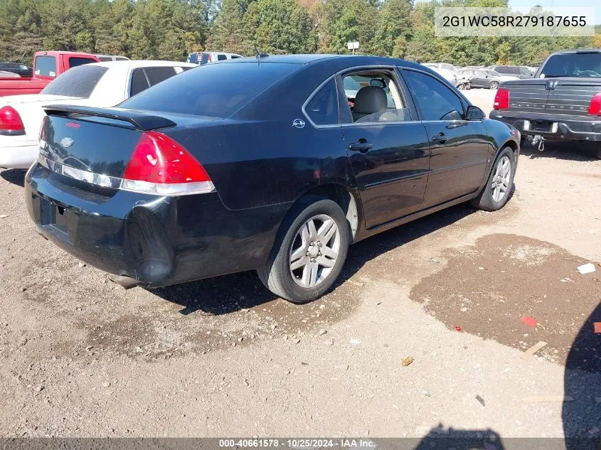 2007 Chevrolet Impala Lt VIN: 2G1WC58R279187655 Lot: 40661578