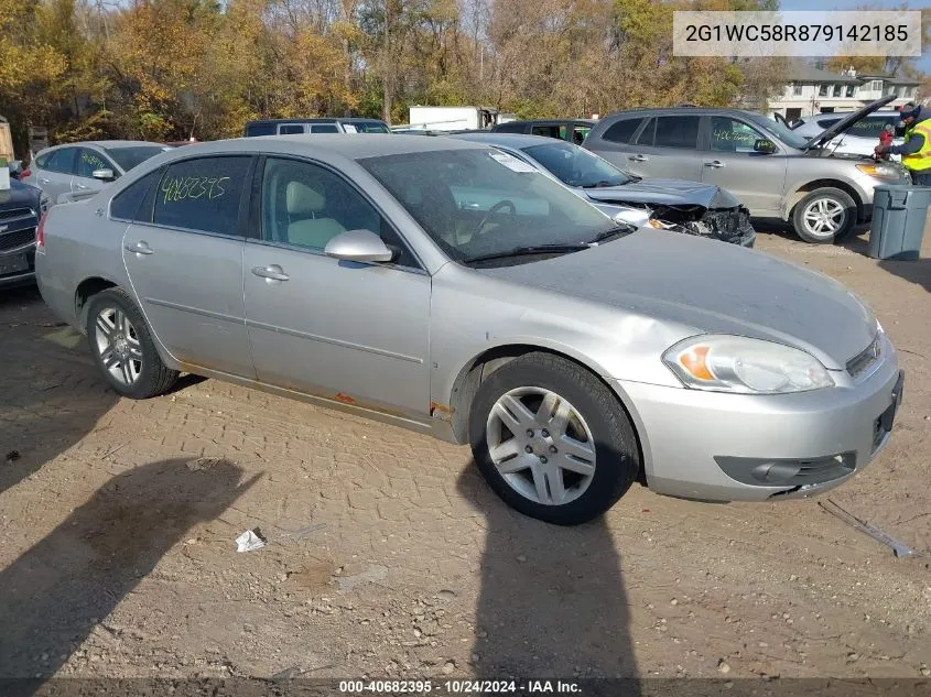 2007 Chevrolet Impala Lt VIN: 2G1WC58R879142185 Lot: 40682395