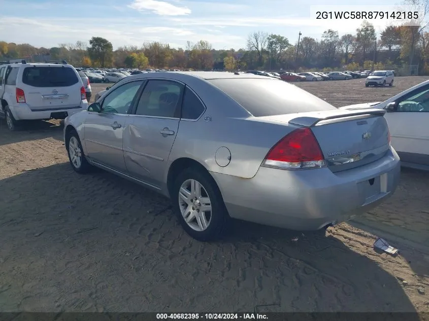 2007 Chevrolet Impala Lt VIN: 2G1WC58R879142185 Lot: 40682395