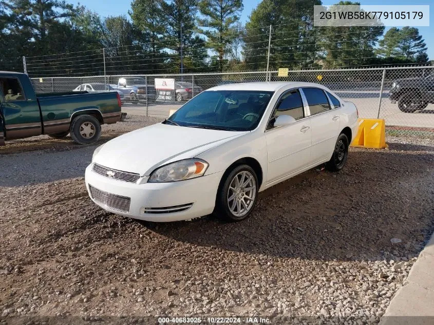 2007 Chevrolet Impala Ls VIN: 2G1WB58K779105179 Lot: 40683025