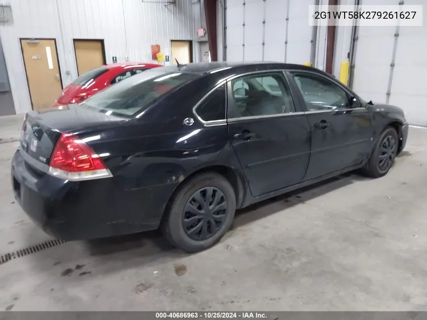 2007 Chevrolet Impala Lt VIN: 2G1WT58K279261627 Lot: 40686963