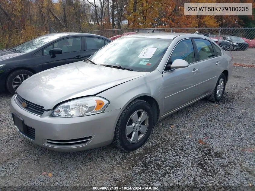 2007 Chevrolet Impala Lt VIN: 2G1WT58K779180235 Lot: 40692139