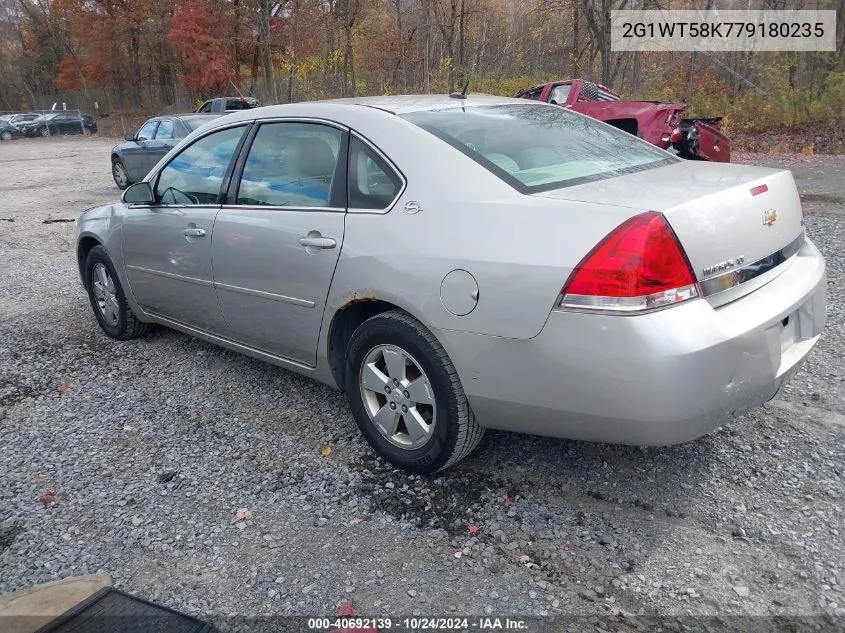 2007 Chevrolet Impala Lt VIN: 2G1WT58K779180235 Lot: 40692139