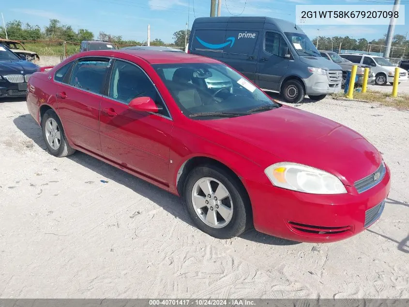 2007 Chevrolet Impala Lt VIN: 2G1WT58K679207098 Lot: 40701417