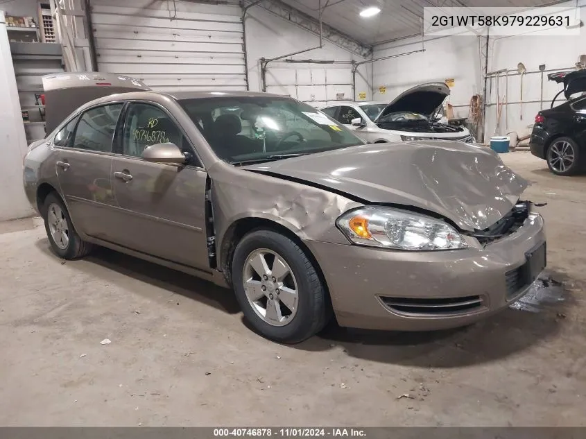 2007 Chevrolet Impala Lt VIN: 2G1WT58K979229631 Lot: 40746878