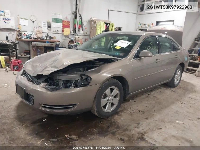 2007 Chevrolet Impala Lt VIN: 2G1WT58K979229631 Lot: 40746878