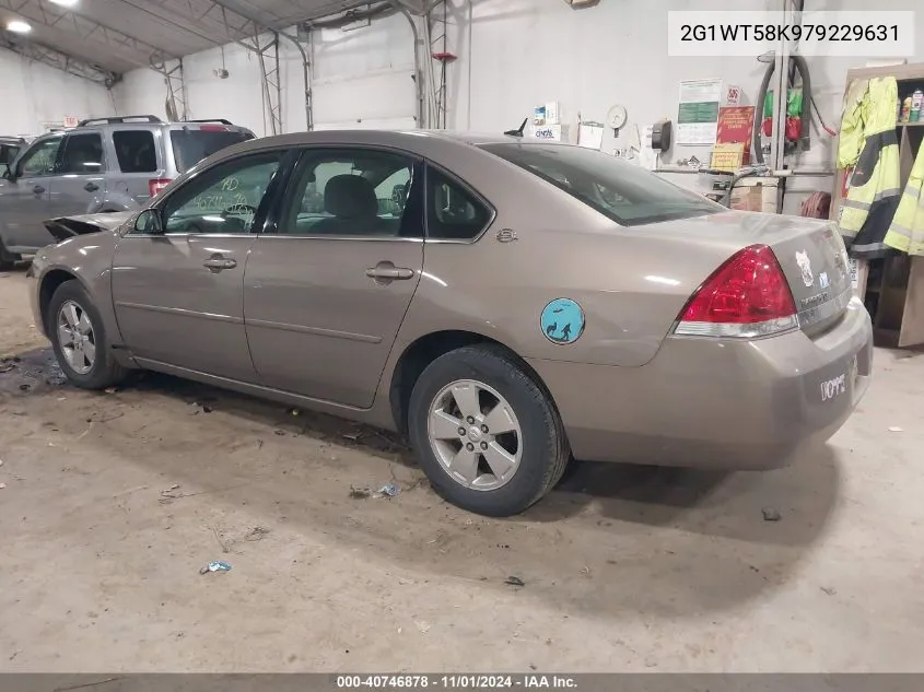 2007 Chevrolet Impala Lt VIN: 2G1WT58K979229631 Lot: 40746878