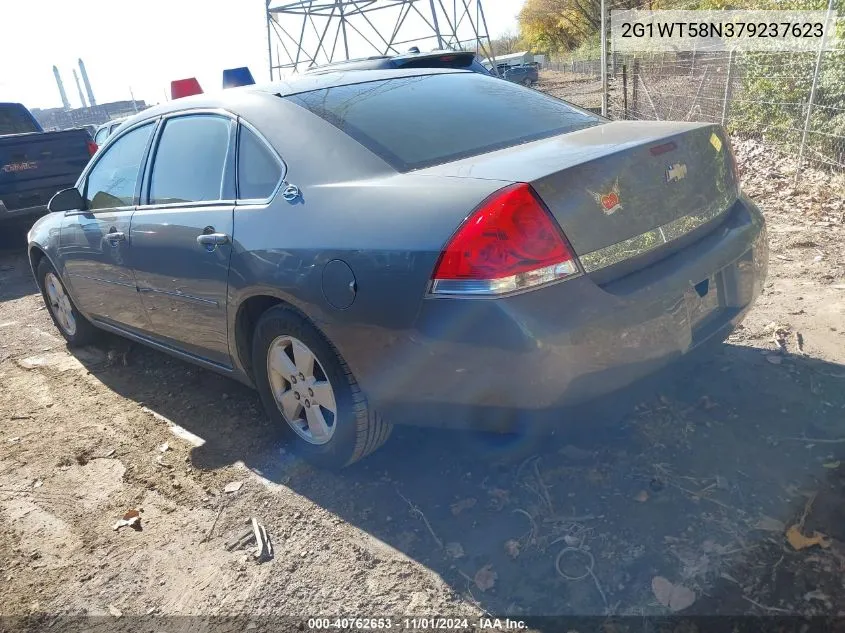 2007 Chevrolet Impala Lt VIN: 2G1WT58N379237623 Lot: 40762653