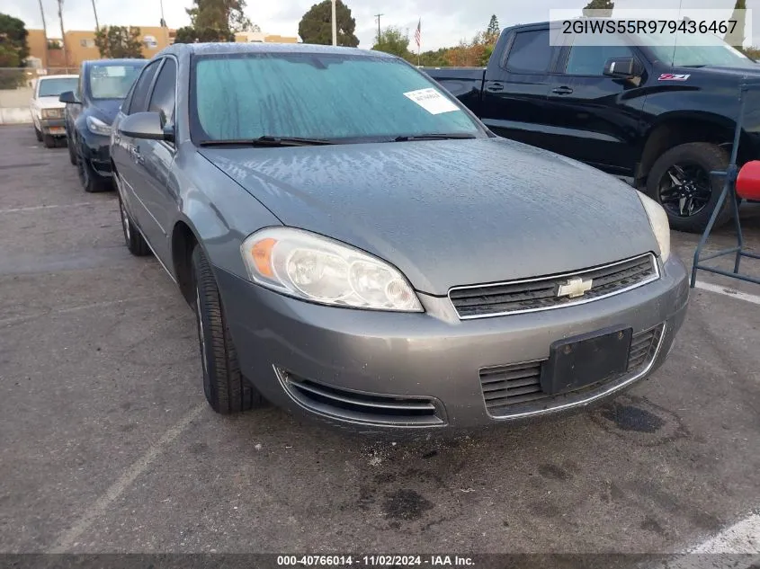 2007 Chevrolet Impala Police VIN: 2GIWS55R979436467 Lot: 40766014