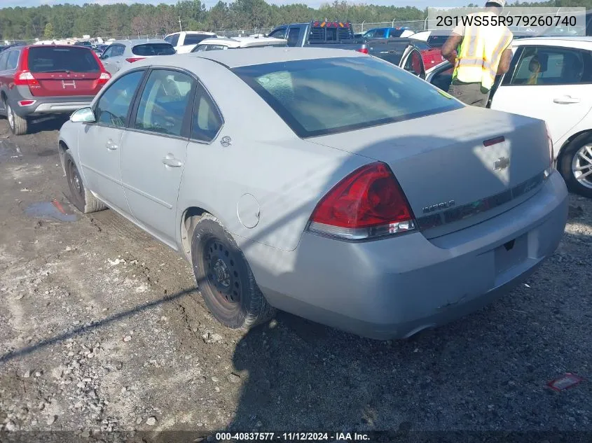 2G1WS55R979260740 2007 Chevrolet Impala Police