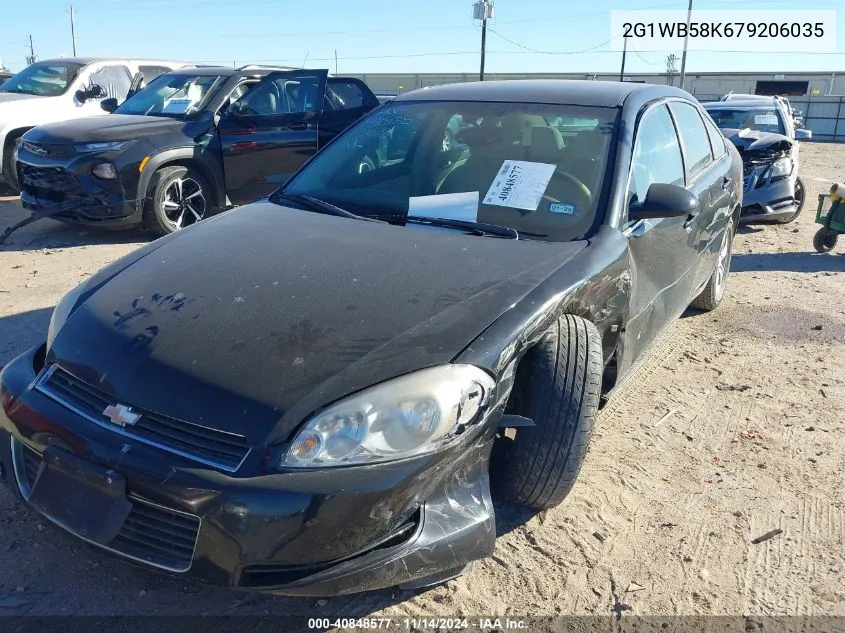 2007 Chevrolet Impala Ls VIN: 2G1WB58K679206035 Lot: 40848577