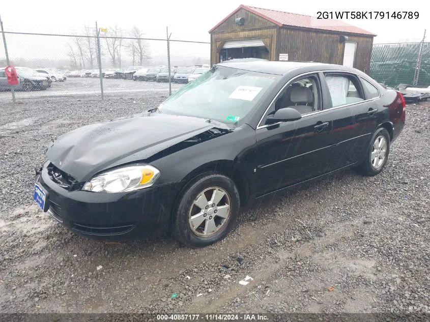 2007 Chevrolet Impala Lt VIN: 2G1WT58K179146789 Lot: 40857177