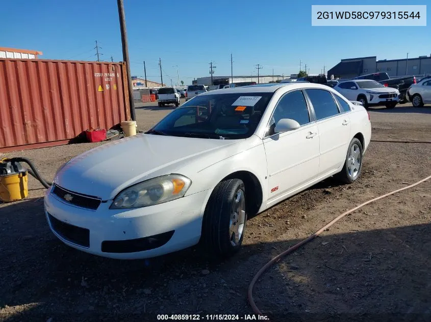 2007 Chevrolet Impala Ss VIN: 2G1WD58C979315544 Lot: 40859122