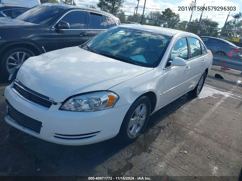 2007 Chevrolet Impala Lt VIN: 2G1WT58N579296303 Lot: 40871772