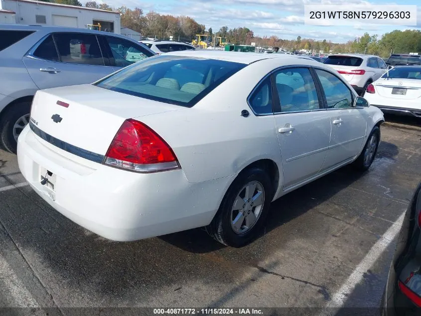 2007 Chevrolet Impala Lt VIN: 2G1WT58N579296303 Lot: 40871772