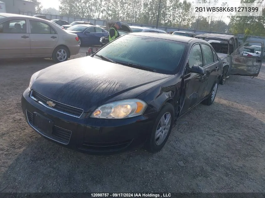 2G1WB58K681271399 2008 Chevrolet Impala