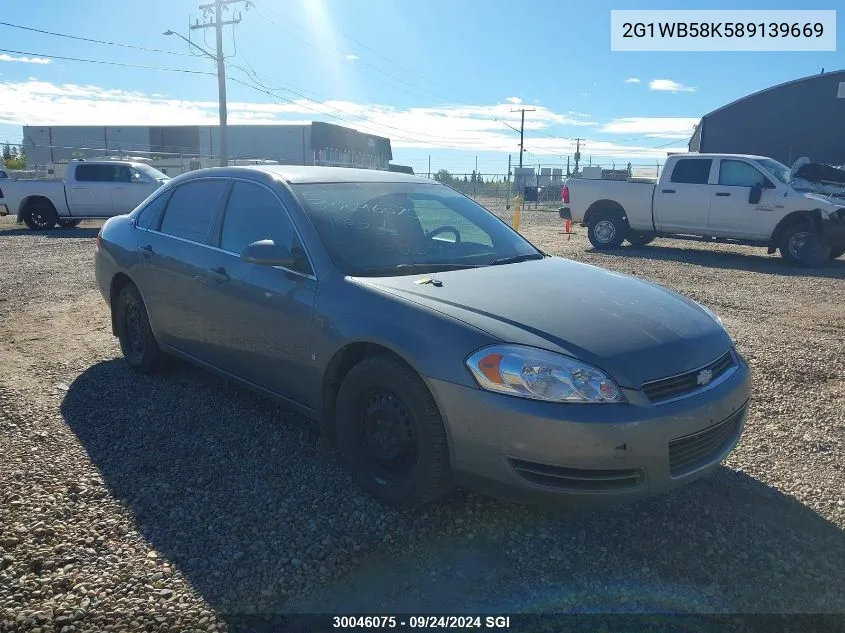 2G1WB58K589139669 2008 Chevrolet Impala Ls