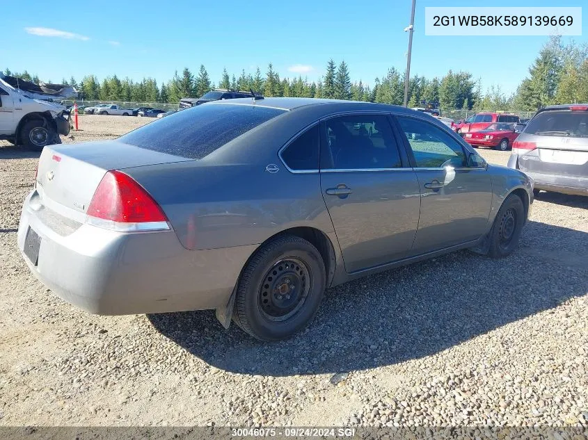 2G1WB58K589139669 2008 Chevrolet Impala Ls