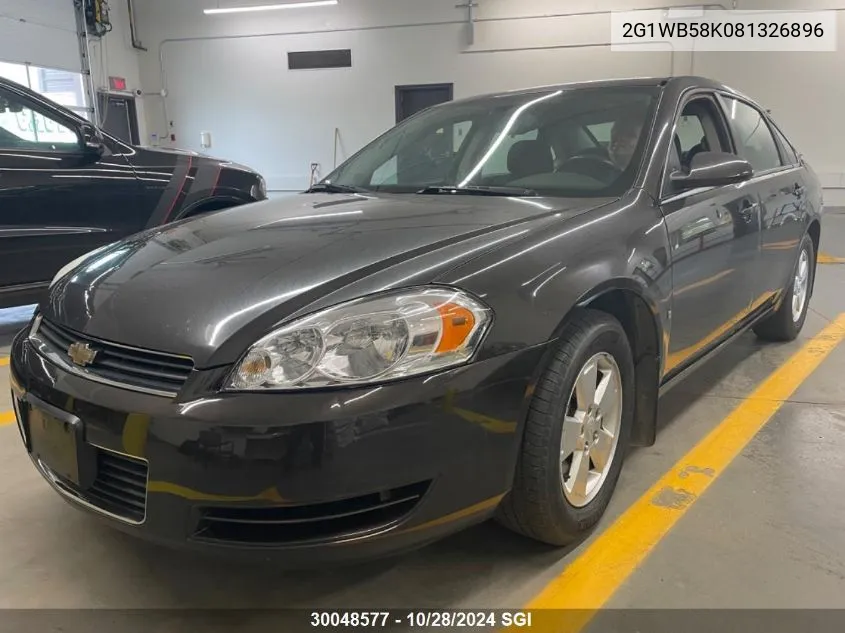 2008 Chevrolet Impala Ls VIN: 2G1WB58K081326896 Lot: 30048577