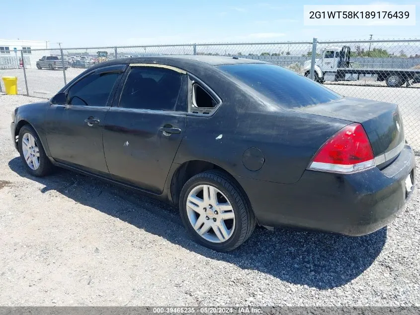 2008 Chevrolet Impala Lt VIN: 2G1WT58K189176439 Lot: 39465235